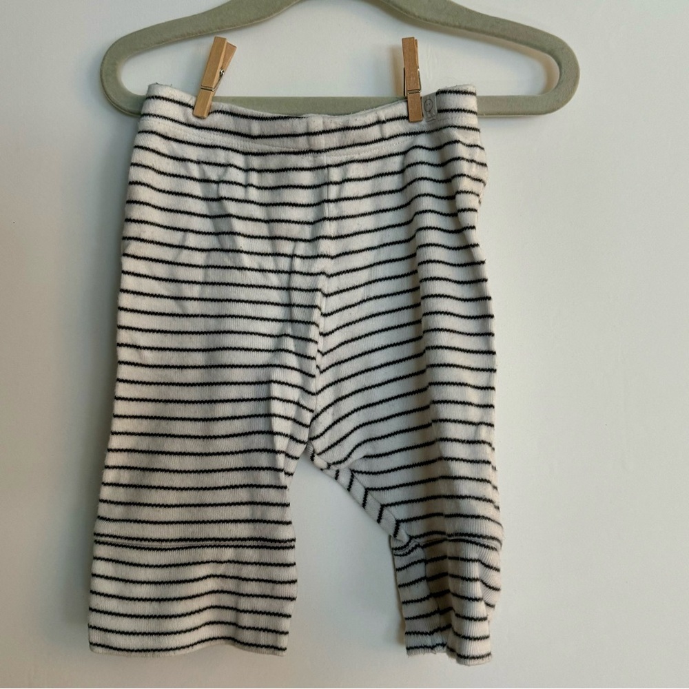 Baby Mori Everyday Organic Leggings | Stripe | 0-3mos